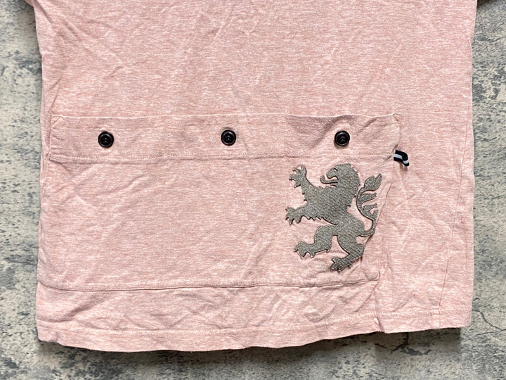 KI747 カペルミュール KAPELMUUR 半袖 サイクルジャージ ピンク L ※小穴