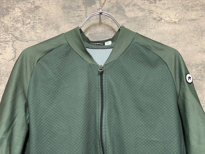 JN109 アソス ASSOS MILLE GT EVO 半袖 サイクルジャージ カーキ L