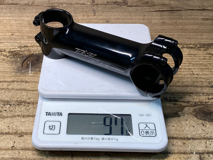 JP886 TNI HELIUM6 アルミ ステム 黒 110mm Φ31.8 OS 6°