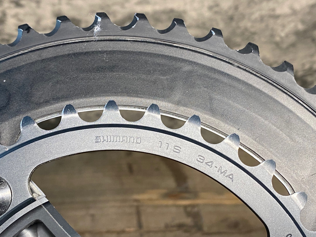 JN869 シマノ SHIMANO アルテグラ ULTEGRA FC-6800 クランクセット 50/34T 11S リコール検査済