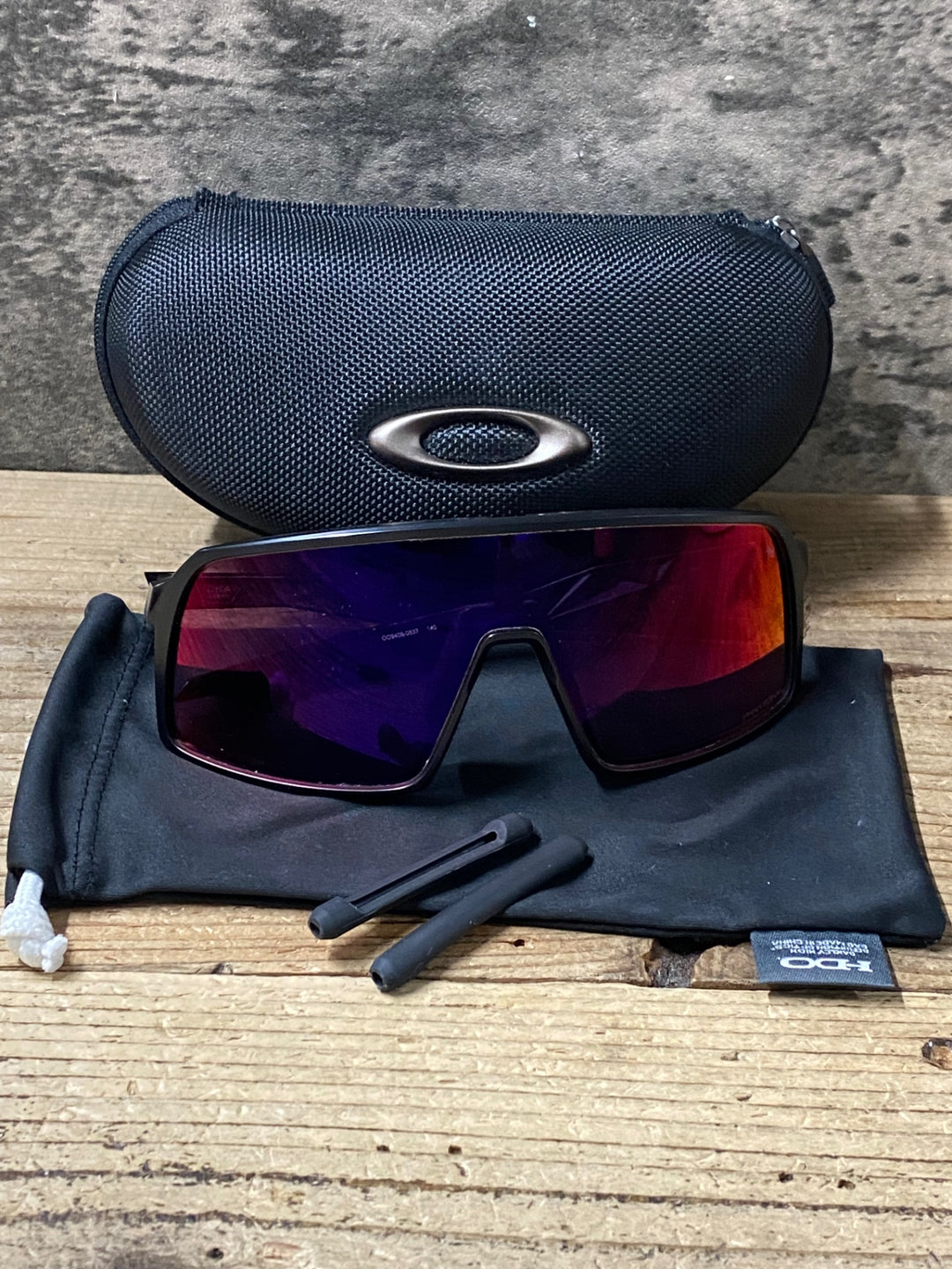 KB202 オークリー OAKLEY スートロ SUTRO アイウェア サングラス PRIZMレンズ 黒 ※レンズ小傷