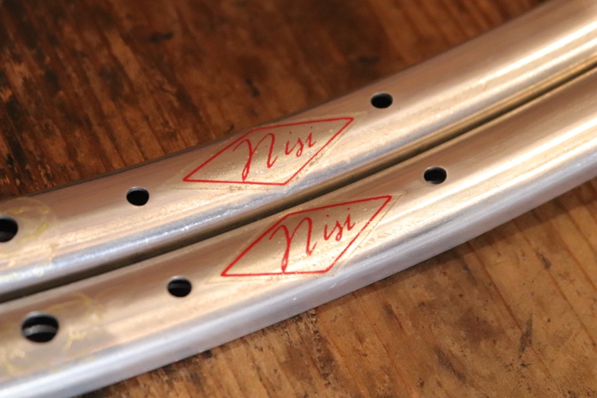 ニジ NISI モンカリエリ MONCALIERI アルミ チューブラー リム 36H 2本