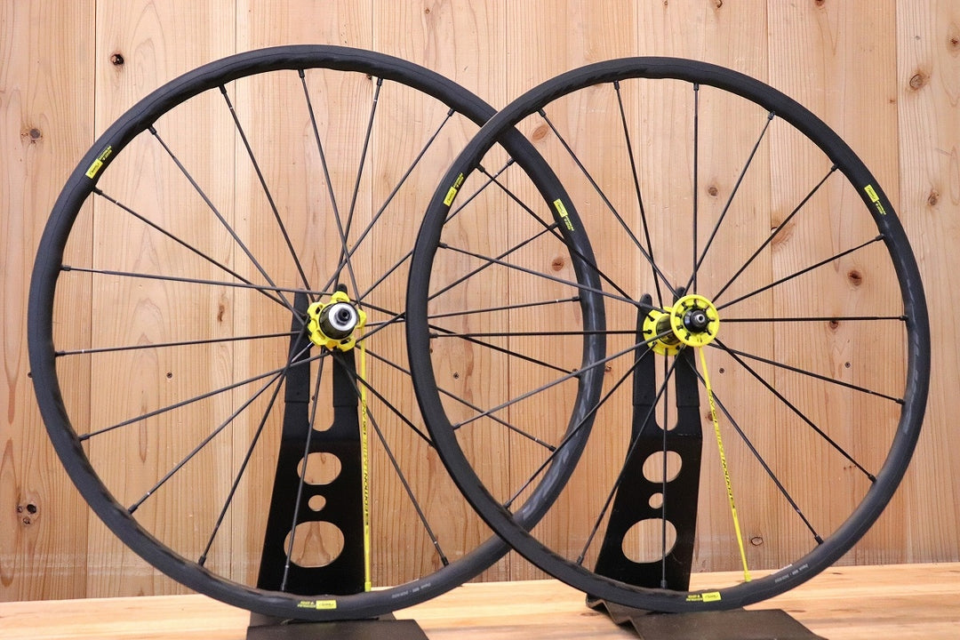 マビック MAVIC キシリウム KSYRIUM 125  アルミ クリンチャー ホイールセット シマノ 11S/12S ナローリム 15C 【芦屋店】