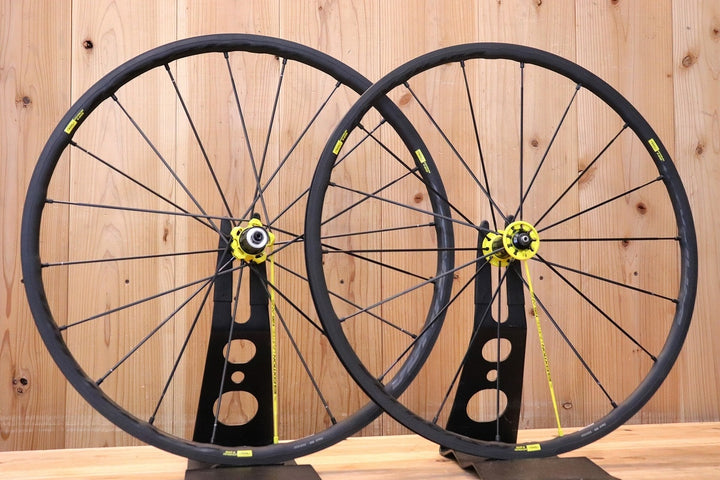 マビック MAVIC キシリウム KSYRIUM 125  アルミ クリンチャー ホイールセット シマノ 11S/12S ナローリム 15C 【芦屋店】
