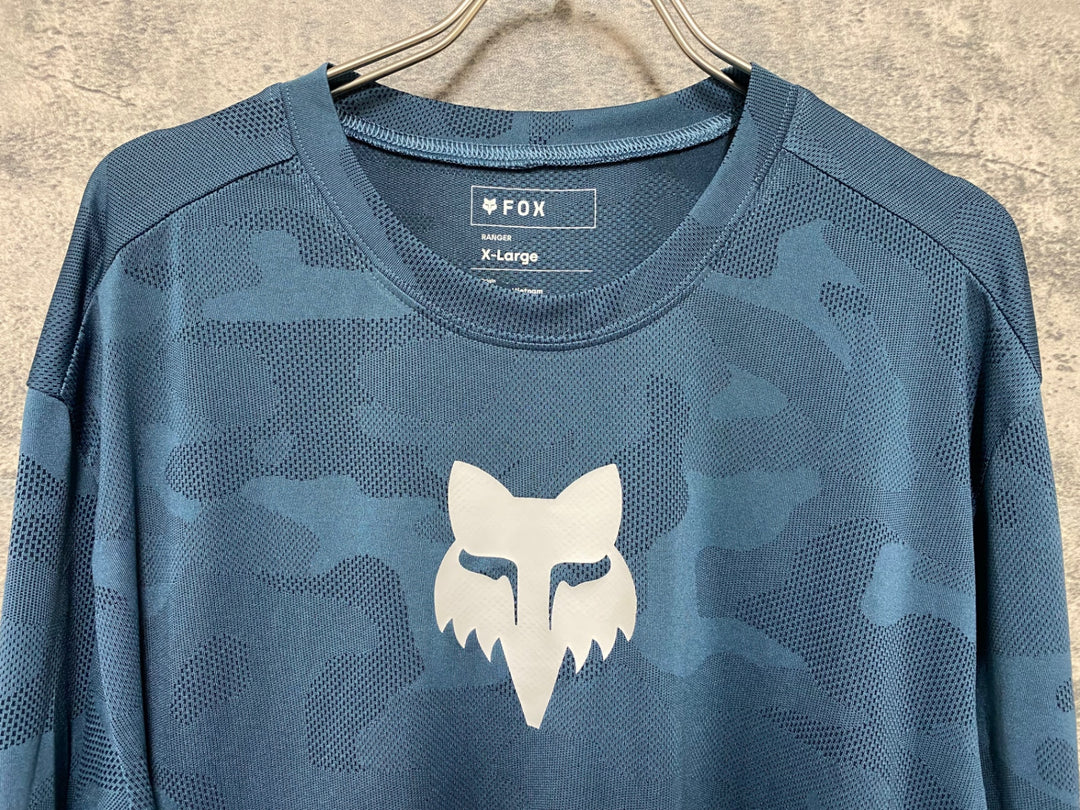 KF150 フォックス FOX 長袖 Tシャツ ターコイズ XL