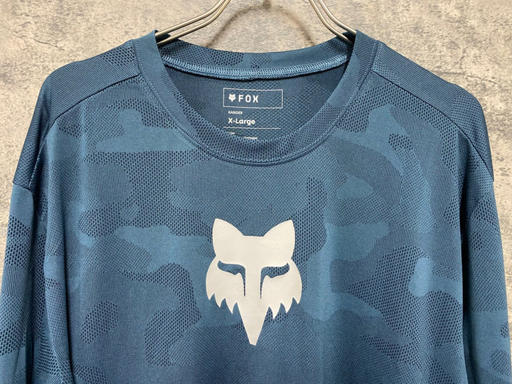 KF150 フォックス FOX 長袖 Tシャツ ターコイズ XL