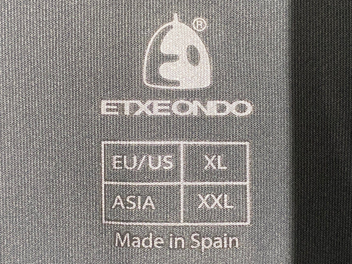 KA042 エチュンド ETXEONDO ジレ サイクルベスト 黒 XXL CORE WINDSTOPPER