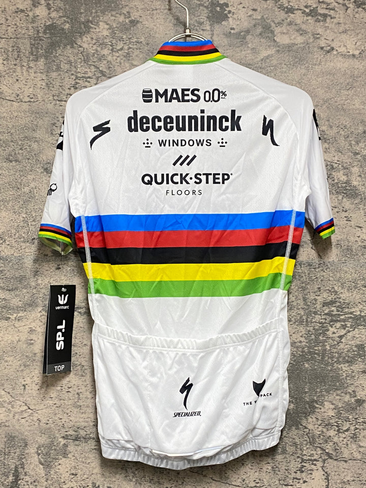 KB364 フェルマルク VERMARC WORLD CHAMP SPL AERO 半袖 サイクルジャージ 白 XS