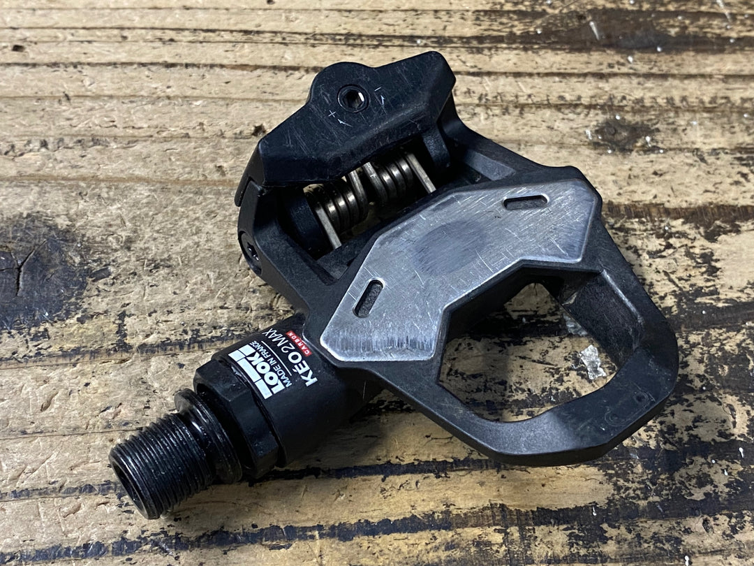 KL566 ルック LOOK KEO 2 MAX CARBON ビンディングペダル ※軸ガタあり