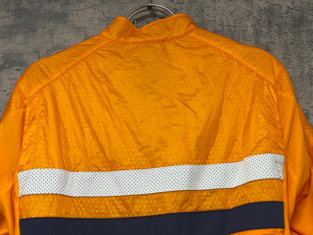 KH022 ラファ Rapha BREVET INSULATED JACKET 長袖 サイクルジャケット オレンジ XS ※袖部毛玉あり