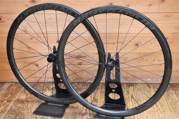 ボントレガー BONTRAGER アイオロス AEOLUS RSL 37 カーボン チューブレスレディ ホイールセット シマノ 11S/12S 【芦屋店】