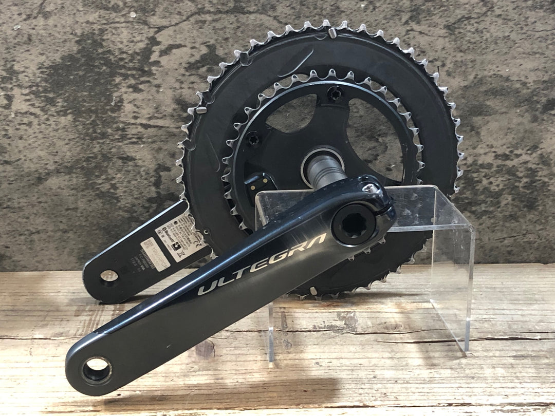 JO699 ジャイアント GIANT Power Pro 2-R/ L パワーメーター クランクセット SHIMANO ULTEGRA FC-R8000 172.5mm 50/34T サイコンとの接続確認済 ケーブルセット