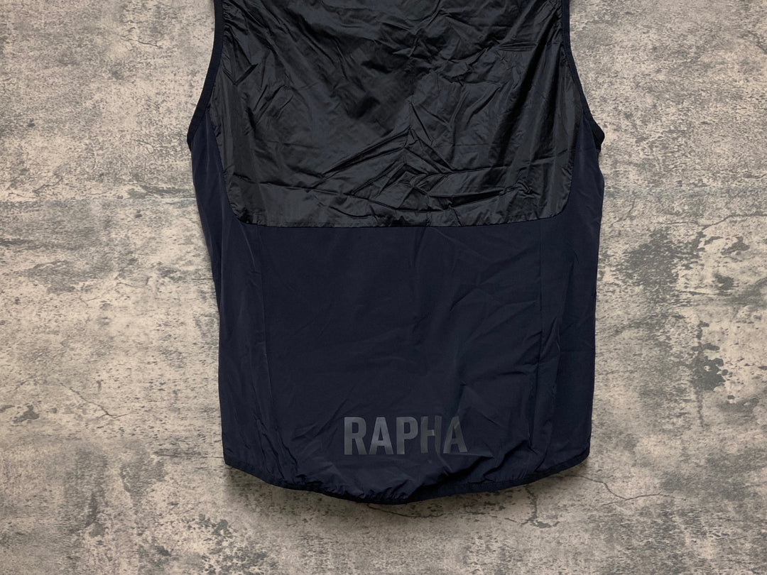 JU905 ラファ Rapha PRO TEAM INSULATED GILET サイクルベスト ジレ 黒 M