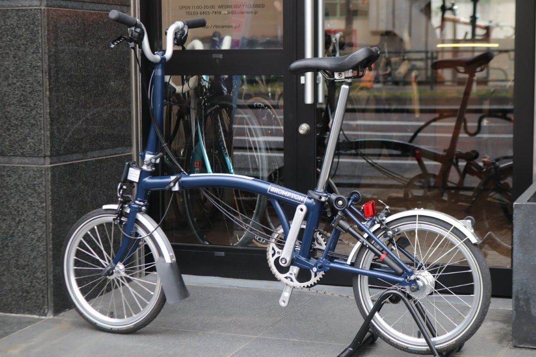 ブロンプトン BROMPTON M6L 2019モデル Tempest Blue ミニベロ 折り畳み小径車 【東京南麻布店】