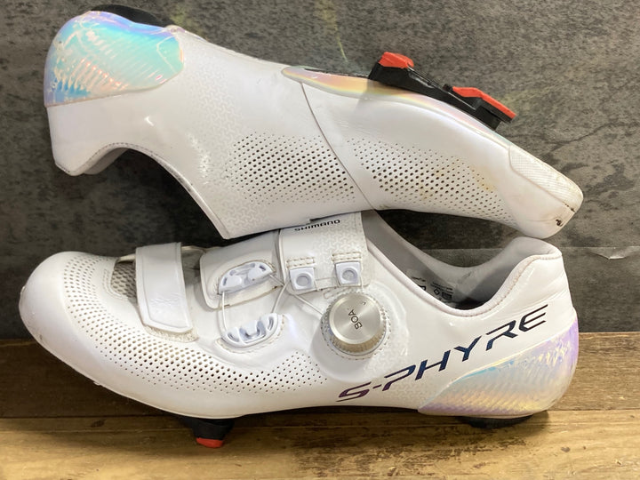 KD637 シマノ SHIMANO S-PHYRE SH-RC903-P ビンディングシューズ 白 EU41