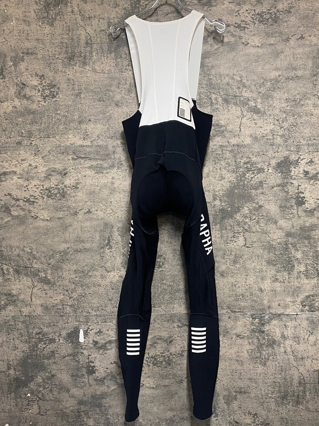 KM155 ラファ Rapha PRO TEAM WINTER TIGHTS WITH PAD Ⅱ ビブタイツ 黒 L