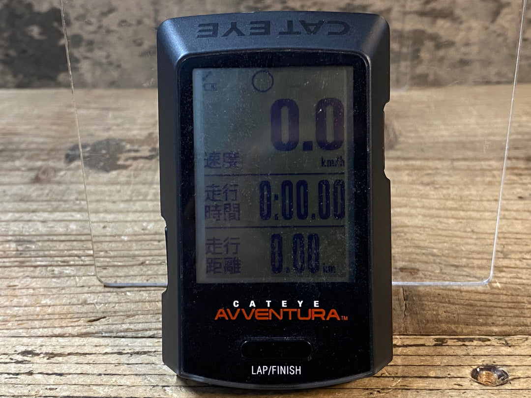 JH230 キャットアイ CATEYE AVVENTURA CC-GPS200 サイクルコンピューター 起動確認済