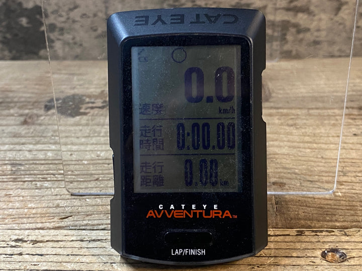 JH230 キャットアイ CATEYE AVVENTURA CC-GPS200 サイクルコンピューター 起動確認済