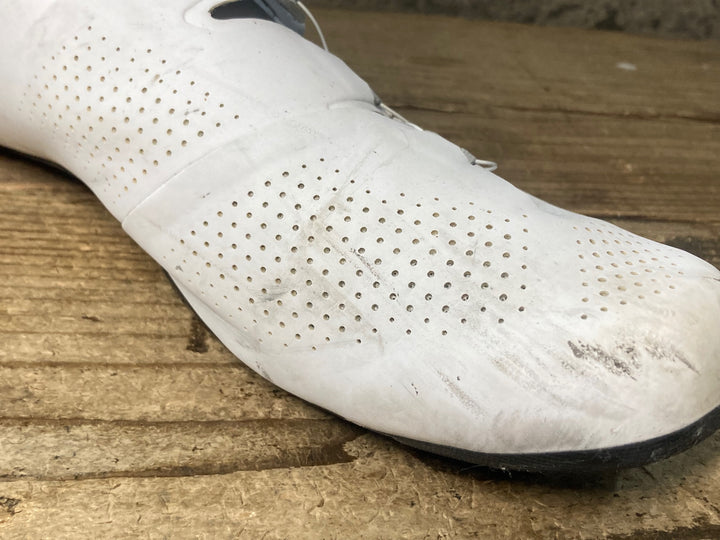 JX732 シマノ SHIMANO SHRC302M W01 S ビンディングシューズ 白 EU42