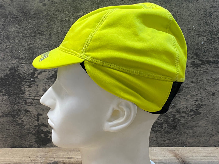KA644 ラファ Rapha ウインターキャップ 黄 ワンサイズ 裏起毛