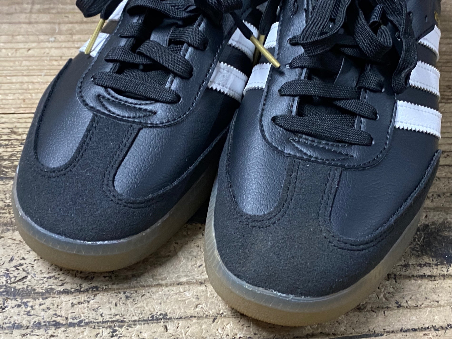 KD342 アディダス adidas VELOSAMBA ビンディングシューズ 黒 2穴 26cm