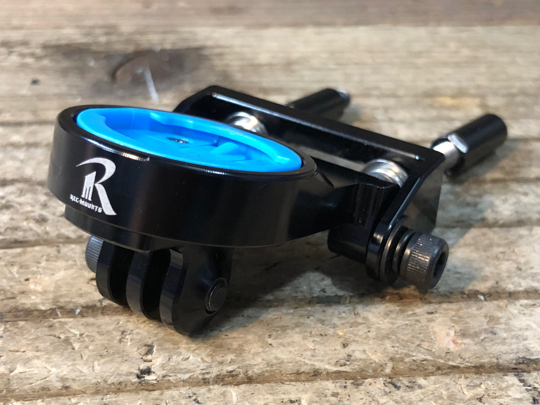 JR068 レックマウント REC-MOUNTS Type17 α ステム固定 サイクルコンピューターマウント Wahoo/GoPro