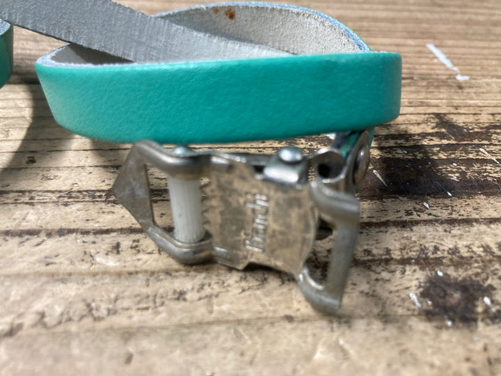 KM910 ビアンキ Bianchi ペダルストラップ チェレステ