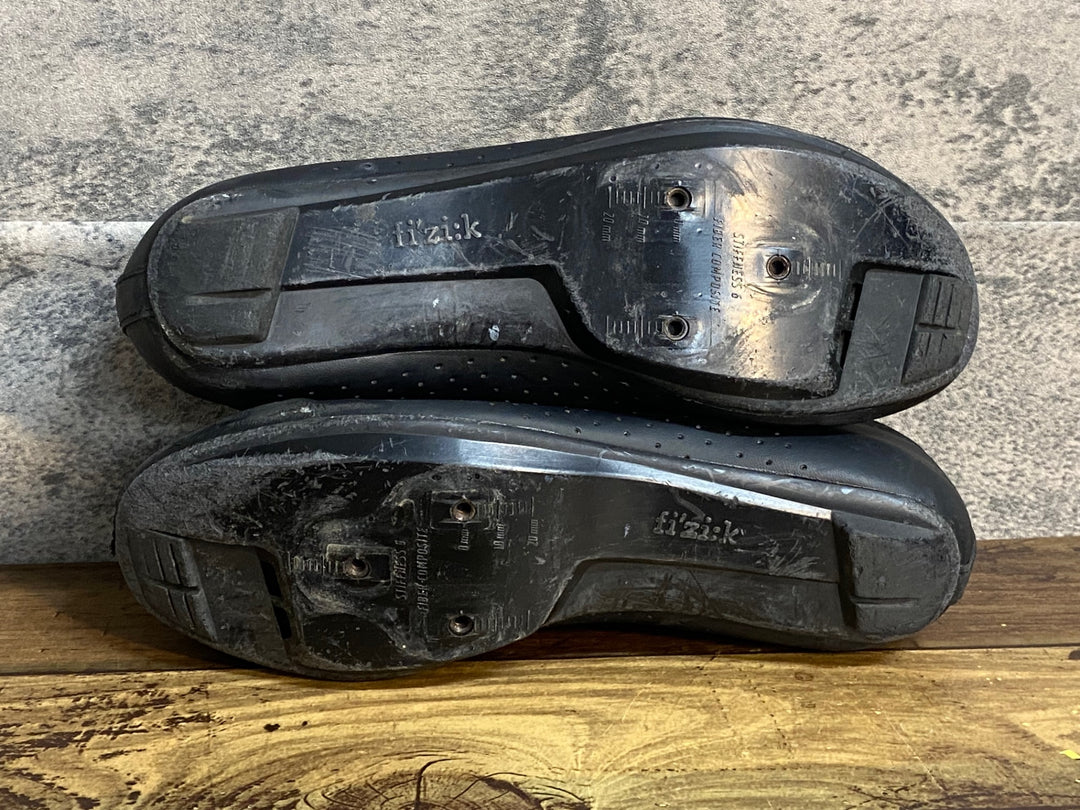 JJ778 フィジーク fizik VENTO OMNA ビンディングシューズ 黒 EU41 3穴