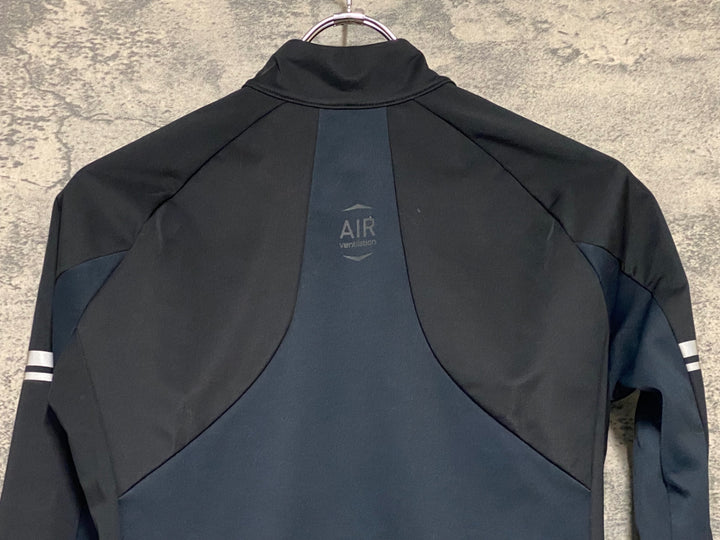 KP593 パールイズミ PEARL iZUMi 長袖 サイクルジャケット 黒 レディース M 裏起毛 ※動物の毛