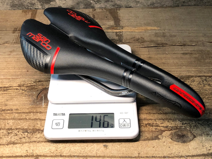JJ504 セラサンマルコ selle sanmaruco ASPIDE CARBON FX カーボンレール サドル 黒/赤 NARROW