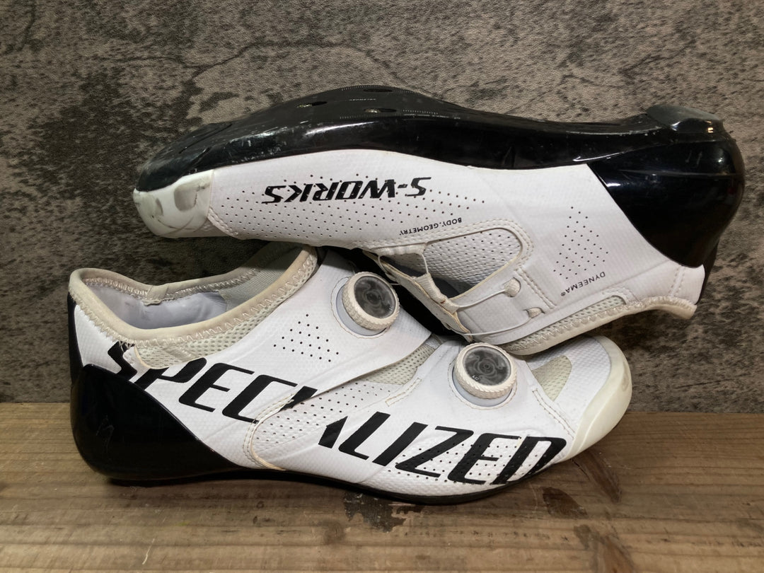 IN586 スペシャライズド SPECIALIZED エスワークス S-WORKS アレス Ares ビンディングシューズ SPD-SL 白 EU40