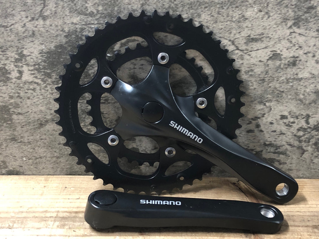 JQ238 シマノ SHIMANO FC-RS200 クランクセット 50/34T 165mm
