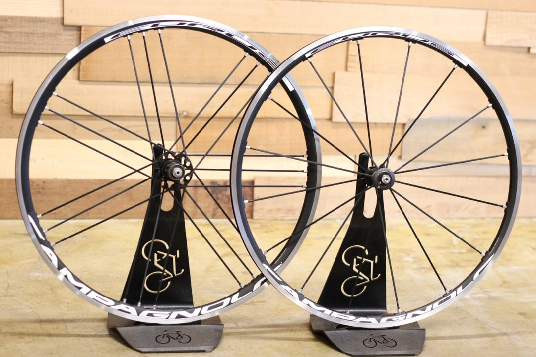 カンパニョーロ CAMPAGNOLO ユーラス EURUS MEGA G3 アルミ クリンチャー ホイールセット シマノ12/11S 【立川店】