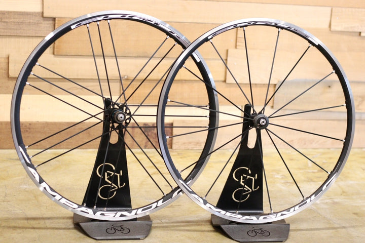 カンパニョーロ CAMPAGNOLO ユーラス EURUS MEGA G3 アルミ クリンチャー ホイールセット シマノ12/11S 【立川店】