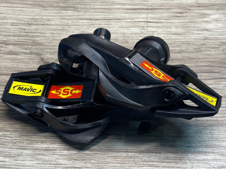 JK092 マヴィック MAVIC ゼリウム ZXELLIUM SLR TI ビンディングペダル チタンシャフト