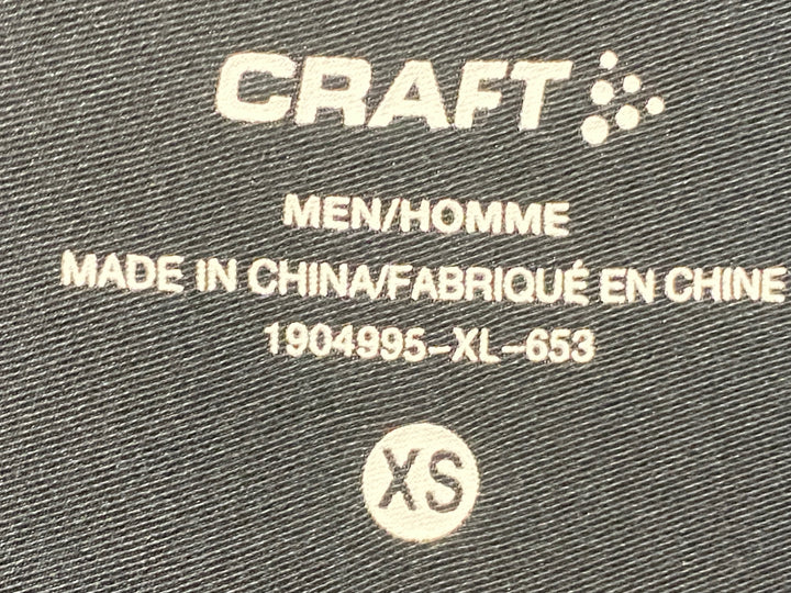 KB951 クラフト CRAFT 半袖 サイクルジャージ 黒 XS