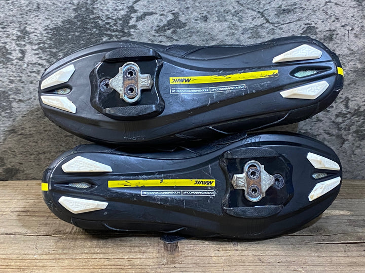 KG420 マヴィック MAVIC COSMIC ELITE ビンディングシューズ 3穴 ブラック EU40 ※ペン字あり