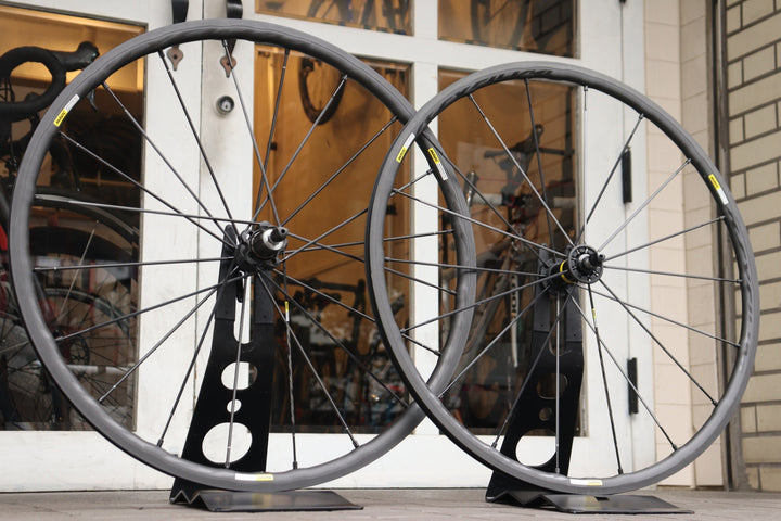 マヴィック MAVIC キシリウム プロ エグザリット KSYRIUM PRO EXALITH SL アルミ クリンチャー ホイールセット シマノ11S/12S 15C 【横浜店】