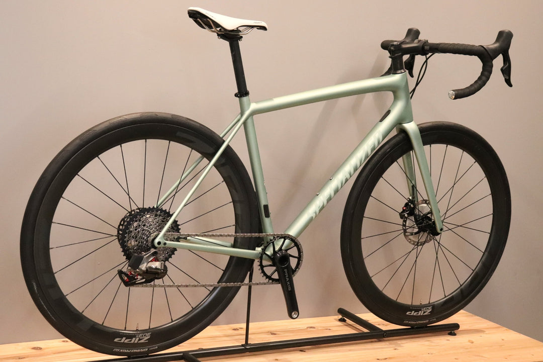 訳アリ スペシャライズド SPECIALIZED エートス AETHOS PRO 2023 56サイズ スラム ライバル eTap AXS XPLR 12S カーボン ロードバイク 【仙台店】