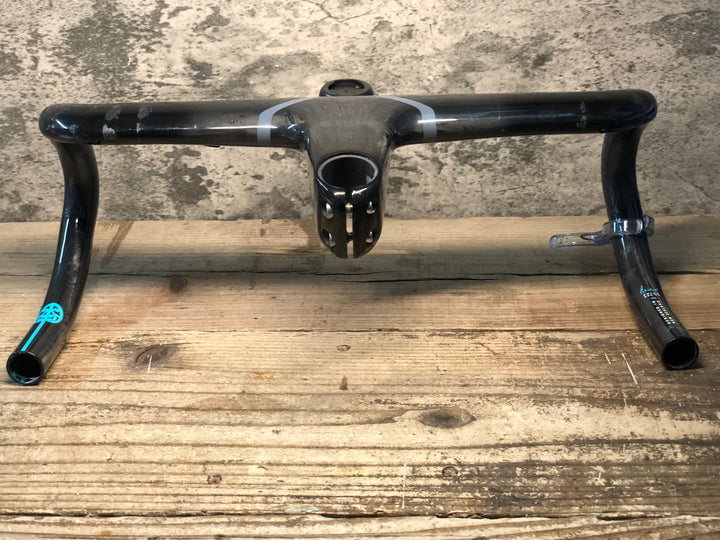 JP943 チャプター2 CHAPTER2 MANA BAR C-C-402mm STEM100mm 一体型カーボンハンドル マウント付属