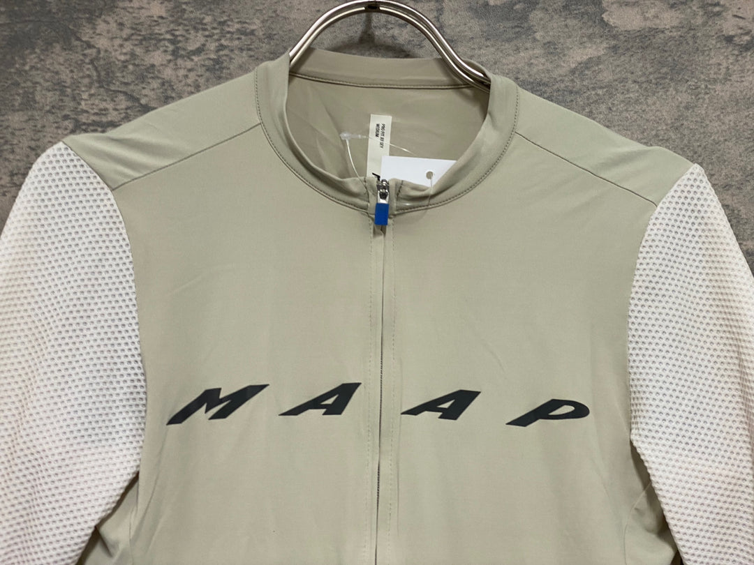 KE864 マープ MAAP PRO FIT JERSEY 半袖 サイクルジャージ グレー M