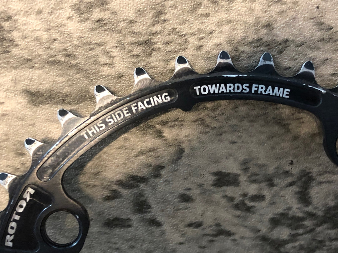 JR074 ローター ROTOR 楕円 チェーンリング セット 4ARM PCD110 52/36T