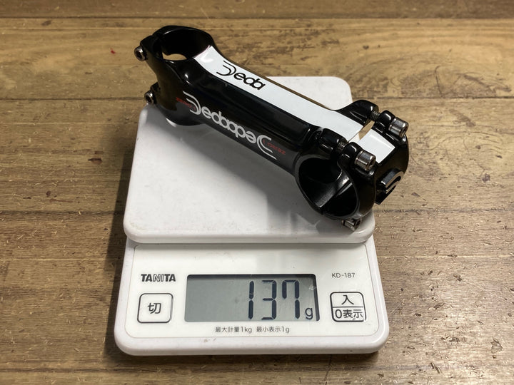 KP066 デダ Deda ZERO 1 アルミステム 黒 Φ31.7 OS 100mm