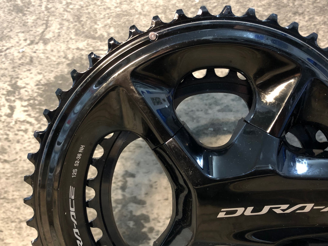 JO996 4iiii DUAL PRECISION3 PMR/L100 ANT+ Bluetooth パワーメーター クランクセット SHIMANO DURA-ACE FC-R9200 172.5mm 52/36T