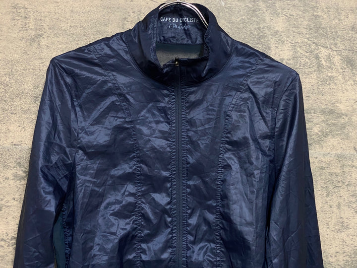 JV279 カフェドシクリステ Cafe du Cycliste Petra Jacket Men 長袖 ウィンドブレーカー 紺 M