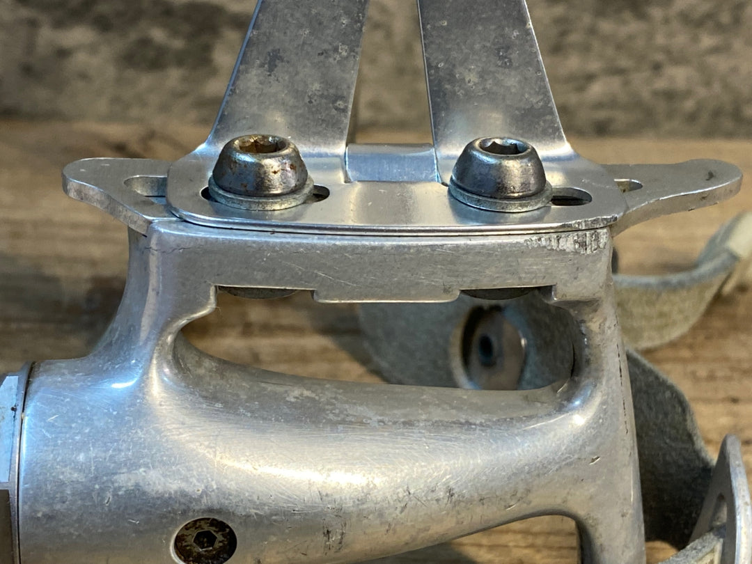 IX652 カンパニョーロ CAMPAGNOLO Cレコード C-RECORD トゥークリップ ペダル L