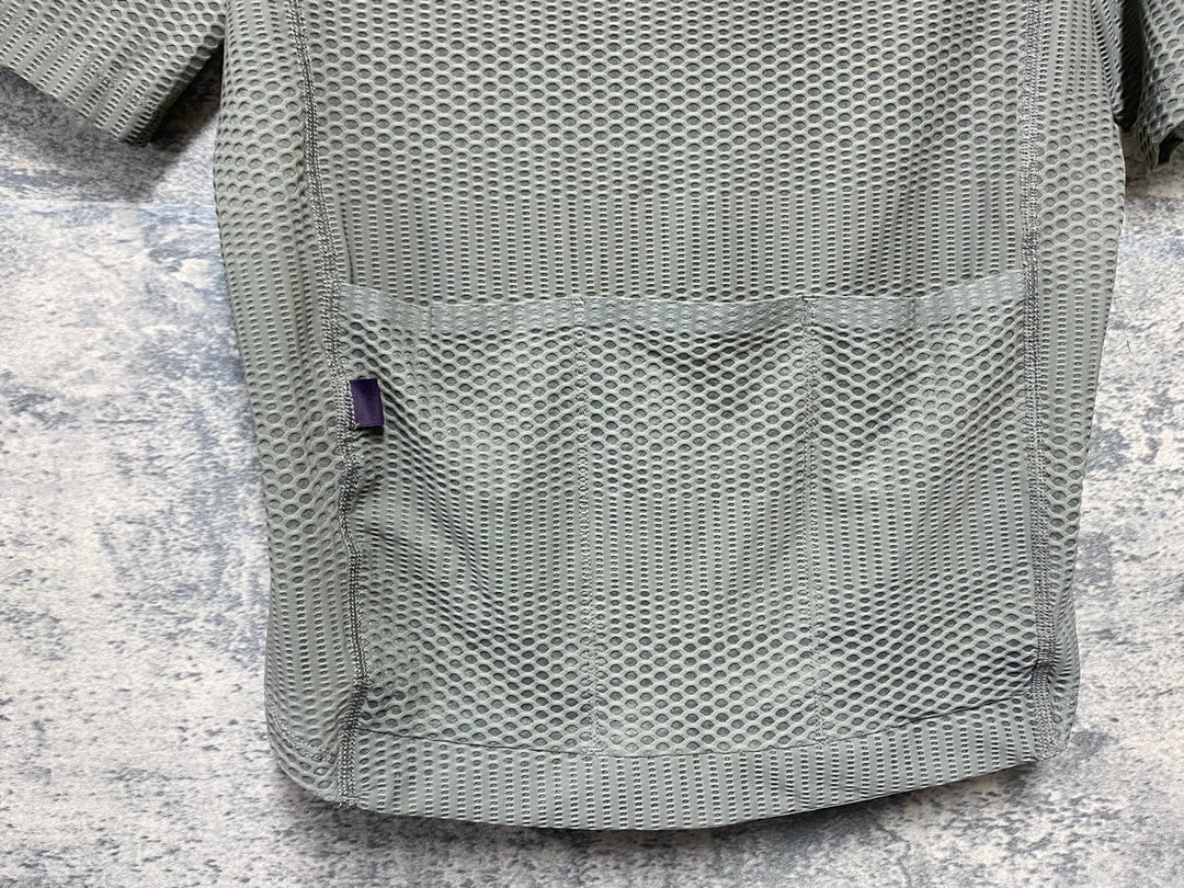 KJ285 パスノーマルスタジオ PAS NORMAL STUDIOS Men's Mechanism Pro Zipless Jersey 半袖 サイクルジャージ グレー M