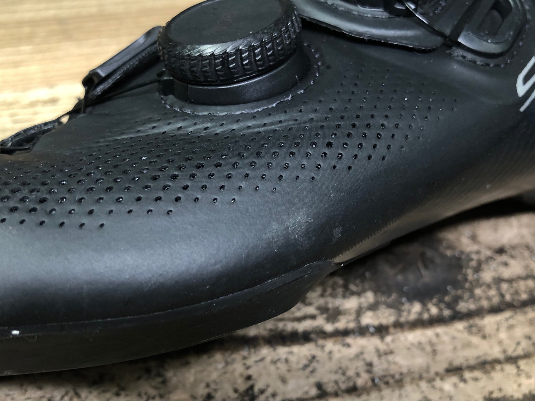 JN907 シマノ SHIMANO SH-RC903 ビンディングシューズ SPD-SL EU38 黒