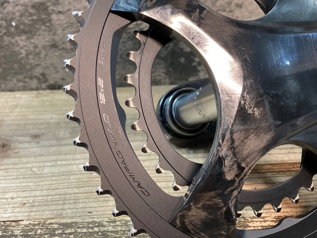 JH775 カンパニョーロ CAMPAGNOLO レコード RECORD クランクセット 12S用 50-34T 172.5mm ウルトラトルク