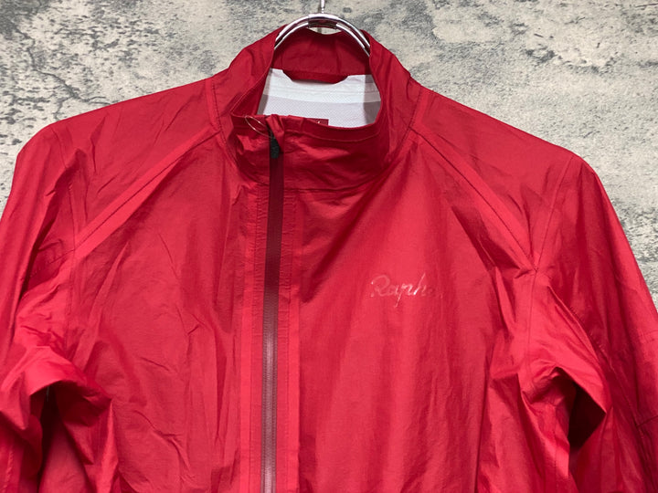 JG941 ラファ Rapha CORE RAIN JACKET 2 長袖 ジャケット 赤 M